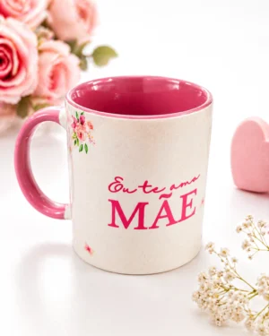 Xícara Dia das Mães Portal Concursos — Porcelana Premium