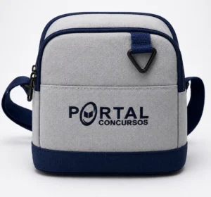 Bolsa Térmica Portal Concursos — Material Resistente e Alça Ajustável