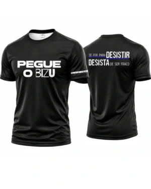 Camisa Dry Fit Pegue o Bizu — Antônio Silvestre x Portal Concursos