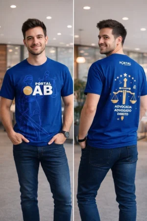 Camisa Carreira Jurídica / Direito Portal Concursos — Estampa Exclusiva